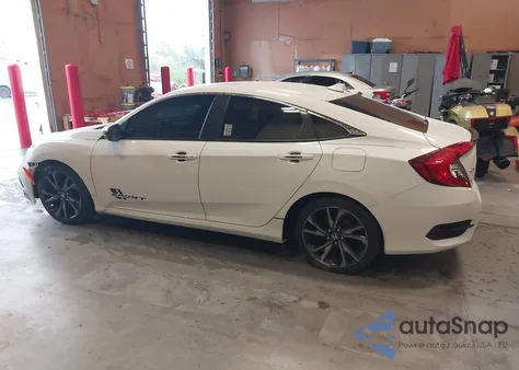2019 Honda Civic Sport from USA, damaged, VIN 2HGFC2F86KH583023